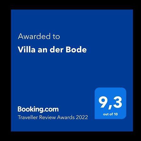 Villa An Der Bode Тале Екстериор снимка